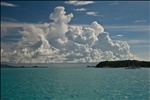 Clouds in the Tobago Cays